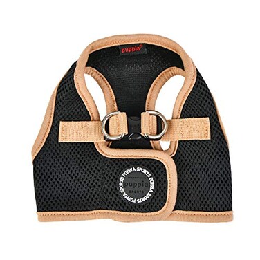 Puppia Soft Vest Harness B II Black L