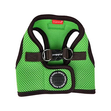 Puppia Soft Vest Harness B II Green L