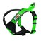 Pawtitas Reflective Padded Dog Harness for Large Dogs Adjustable Stepin Vest Fits Chest 2733 in No Pull Training Harness L Green