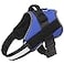 Bolux Dog Harness NoPull Reflective Dog Vest Breathable Adjustable Pet Harness with Handle for Outdoor Walking No More Pulling Tugging or Choking Blue L