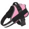 Bolux Dog Harness NoPull Reflective Dog Vest Breathable Adjustable Pet Harness with Handle for Outdoor Walking No More Pulling Tugging or Choking Pink L