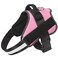 Bolux Dog Harness NoPull Reflective Dog Vest Breathable Adjustable Pet Harness with Handle for Outdoor Walking No More Pulling Tugging or Choking Pink L