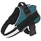 Bolux Dog Harness NoPull Reflective Dog Vest Breathable Adjustable Pet Harness with Handle for Outdoor Walking No More Pulling Tugging or Choking Turquoise L