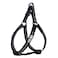 Pawtitas Recycled Reflective Stepin Dog Harness Adjustable NoPull Vest for Puppies to Seniors Safe Comfortable L Black