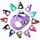 EcoBark Teacup Dog Harness Step in Luxury Dog Harnesses for Teacup Breed Dogs Reflective and Adjustable Mini Body Halter Vest Tiny Soft Mesh Toy Breed Harness Lavender XXS