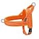 Didog Soft Flannel Padded Dog Vest Harness No PullQuick Fit Reflective Dog Strap Harness Easy for Training Walking MChest 2126 Orange