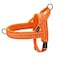 Didog Soft Flannel Padded Dog Vest Harness No PullQuick Fit Reflective Dog Strap Harness Easy for Training Walking MChest 2126 Orange