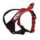 Pawtitas Reflective Padded Dog Harness for Medium Dogs Adjustable Stepin Vest Fits Chest 2228 in No Pull Training Harness M Red