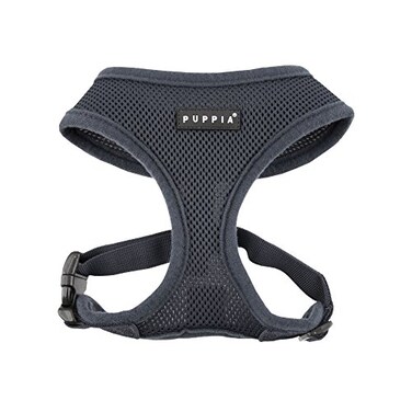Puppia Authentic Soft Harness Grey Medium