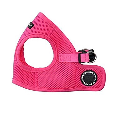 Puppia Neon Soft Vest Harness Stepin No Choke No Pull Walking Training for Small and Medium Dog Pink Small