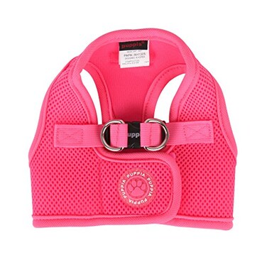 Puppia Neon Soft Vest Harness Stepin No Choke No Pull Walking Training for Small and Medium Dog Pink XLarge