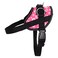 Bark Appeal Pink Hibiscus NoPull Dog Harness for Medium to Large Sized Pets Adjustable Reflective Vest with 3 Leash Clips for Added Control Easy Walks Training Large