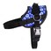 Bark Appeal Blue Hibiscus NoPull Dog Harness for Small to Medium Sized Pets Adjustable Reflective Vest with 3 Leash Clips for Added Control Easy Walks Training Medium