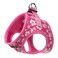 Bark Appeal Pink Hibiscus Stepin Dog Harness for Medium to Large Sized Pets Updated Sizing ReMeasuring is Essential Soft Vest Harness AntiChoke with Adjustable Strap Heavy Duty Clip L