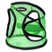 Bark Appeal Green Netted Stepin Dog Harness for Medium to Large Pets Updated Sizing Remeasuring is Essential Soft Netted Mesh AntiChoke with Adjustable Strap Heavy Duty Clip L