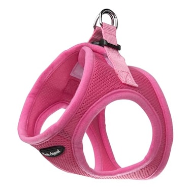 Bark Appeal Hot Pink Stepin Dog Harness for Extra Small Sized Pets Updated Sizing ReMeasuring is Essential Soft Vest Harness AntiChoke with Adjustable Strap Heavy Duty Clip XS