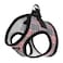 Bark Appeal Pink Plaid Stepin Dog Harness for XS to Small Sized Pets Updated Sizing ReMeasuring is Essential Soft Vest Harness AntiChoke with Adjustable Strap Heavy Duty Clip S