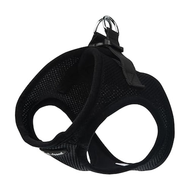 Bark Appeal Black Stepin Dog Harness for Extra Small Sized Pets Updated Sizing ReMeasuring is Essential Soft Vest Harness AntiChoke with Adjustable Strap Heavy Duty Clip XS