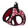 Bark Appeal Red Hibiscus Stepin Dog Harness for XS to Small Sized Pets Updated Sizing ReMeasuring is Essential Soft Vest Harness AntiChoke with Adjustable Strap Heavy Duty Clip S