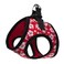 Bark Appeal Red Hibiscus Stepin Dog Harness for XS to Small Sized Pets Updated Sizing ReMeasuring is Essential Soft Vest Harness AntiChoke with Adjustable Strap Heavy Duty Clip S