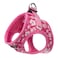 Bark Appeal Pink Hibiscus Stepin Dog Harness for Extra Small Sized Pets Updated Sizing ReMeasuring is Essential Soft Vest Harness AntiChoke with Adjustable Strap Heavy Duty Clip XS