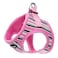 Bark Appeal Pink Stripe Stepin Dog Harness for Small to Medium Sized Pets Updated Sizing ReMeasuring is Essential Soft Vest Harness AntiChoke with Adjustable Strap Heavy Duty Clip M