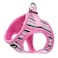 Bark Appeal Pink Stripe Stepin Dog Harness for Small to Medium Sized Pets Updated Sizing ReMeasuring is Essential Soft Vest Harness AntiChoke with Adjustable Strap Heavy Duty Clip M