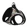 Bark Appeal Skull Multi Stepin Dog Harness for Extra Small Sized Pets Updated Sizing ReMeasuring is Essential Soft Vest Harness AntiChoke with Adjustable Strap Heavy Duty Clip XS