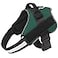 Bolux Dog Harness NoPull Reflective Dog Vest Breathable Adjustable Pet Harness with Handle for Outdoor Walking No More Pulling Tugging or Choking Dark Green M