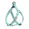 Pawtitas Solid Stepin Dog Harness Adjustable NoPull Vest for Puppies to Seniors Safe Comfortable M Teal