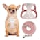 Puppytie No Pull Dog Harness with Multifunction Dog LeashSoft Adjustable No Choke Escape Proof Pet Harness Vest for Medium DogsGlossy PinkM
