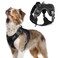 rabbitgoo Tactical Dog Harness Medium Sized Dog No Pull Military Service Vest with Handle Molle Easy Control for Training Walking Adjustable Reflective Straps Black M
