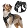 rabbitgoo Tactical Dog Harness Medium Sized Dog No Pull Military Service Vest with Handle Molle Easy Control for Training Walking Adjustable Reflective Straps Black M