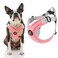 Gooby Memory Foam Step in Harness Pink Medium No Pull Small Dog Harness Patented ChokeFree X Frame Perfect on the Go Dog Harness for Medium Dogs No Pull or Small Dogs