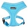 Puppia Soft Dog Harness Pro No Choke OverTheHead Reflective Straps Triple Layered Breathable Mesh Adjustable Chest Belt and QuickRelease Buckle Sky Blue Large
