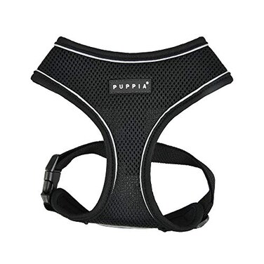 Puppia Soft Harness Pro Black M
