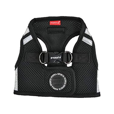 Puppia Soft Vest Harness PRO Black M PAUAHB1828BKM
