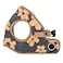 Puppia Ren Vest Dog Harness Stepin Warm Winter Flower Pattern for Small and Medium Dog Beige Small