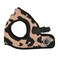 Puppia Serval Vest Dog Harness Stepin Warm Winter Leopard Pattern for Small and Medium Dog Beige Large
