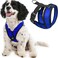 Gooby Choke Free Comfort X Soft Harness Blue Small