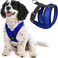 Gooby Choke Free Comfort X Soft Harness Blue Small