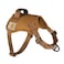 Carhartt Nylon Duck No Pull Dog Harness Fully Adjustable Dog Harness with Quick Control Handle and Reflective Accents Carhartt Brown Small