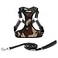 Best Pet Supplies Voyager Adjustable Stepin Flex Breathable Mesh Dog Harness for Small Medium Large Dogs Leash Set Army Base S