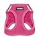 Best Pet Supplies Voyager Stepin Air Harness All Weather Mesh Reflective No Pull Harness for Dogs Cats Secure with Hook Loop Fastener Buckle Double DRings Fuchsia XXXS