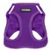 Best Pet Supplies Voyager Stepin Air Harness All Weather Mesh Reflective No Pull Harness for Dogs Cats Secure with Hook Loop Fastener Buckle Double DRings Purple M