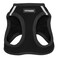 Best Pet Supplies Voyager Stepin Air Harness All Weather Mesh Reflective No Pull Harness for Dogs Cats Secure with Hook Loop Fastener Buckle Double DRings Black S