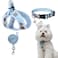 EXPAWLORER Classic Plaid Step in Dog Harness Small Dog Collar and Leash Soft Mesh Padded Adjustable Dog Vest Harness No Pull Reflective Escape Proof for Outdoor Walking Blue Large