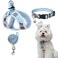 EXPAWLORER Classic Plaid Step in Dog Harness Small Dog Collar and Leash Soft Mesh Padded Adjustable Dog Vest Harness No Pull Reflective Escape Proof for Outdoor Walking Blue Large