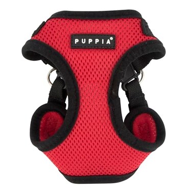 Puppia PARAHC1533RDS Red Soft Harness C PetVestHarnesses Small
