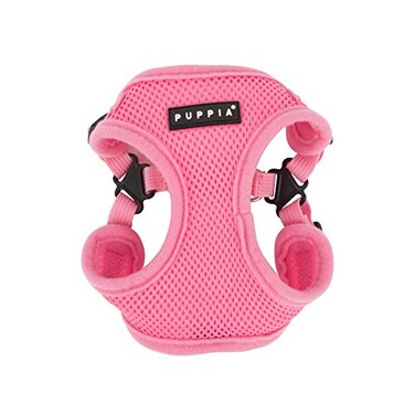 Puppia PARAHC1533PKS Pink Soft Harness C PetVestHarnesses Small